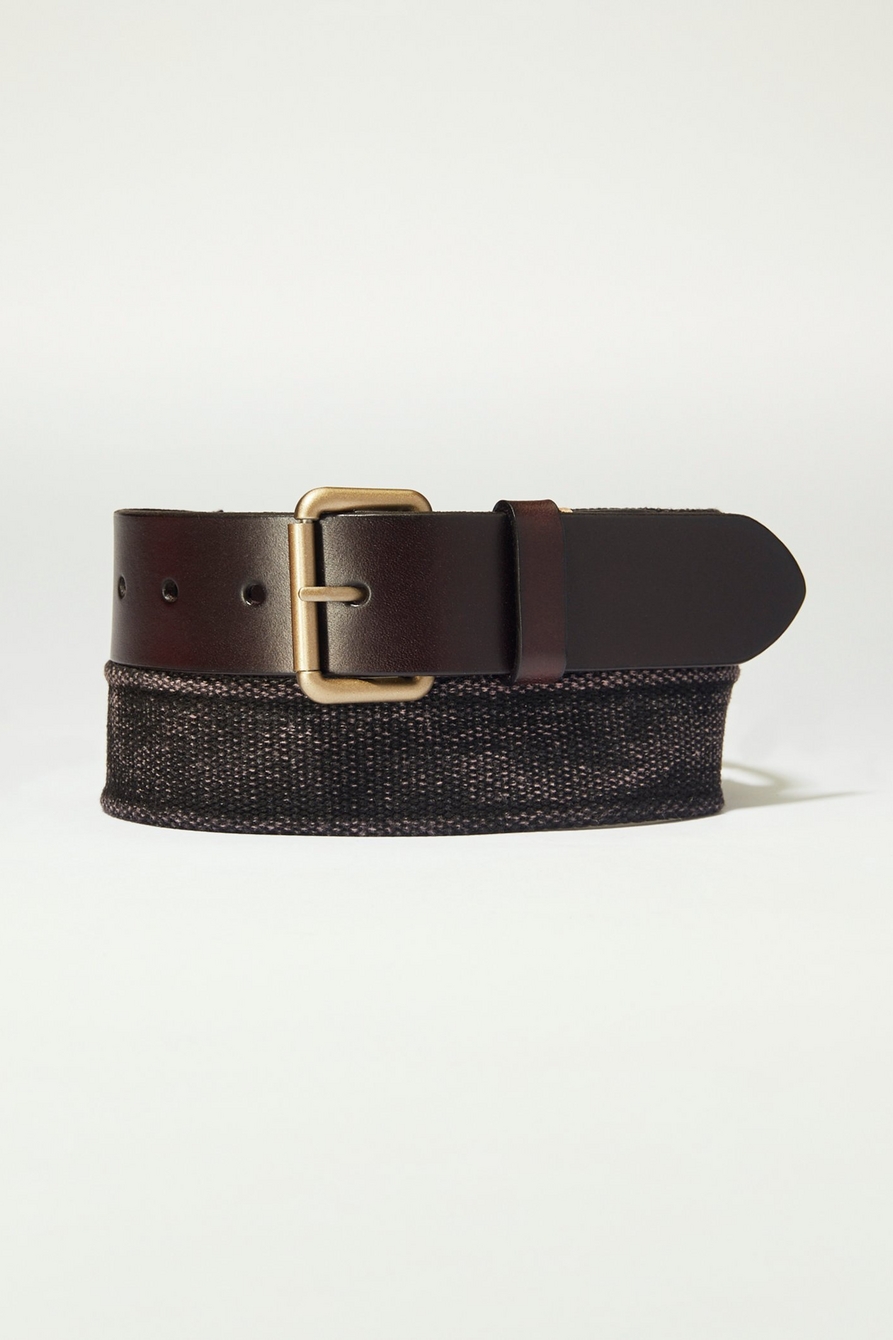 mens washed webbed belt